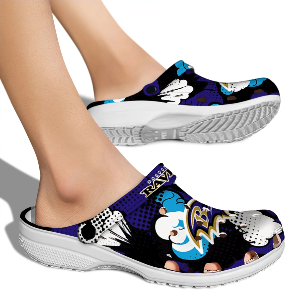 baltimore ravens cloud splash clogs fashion forward baltimore ravens cloud splash clogs fashion forward