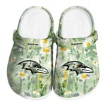 baltimore ravens daisy cluster clogs best selling
