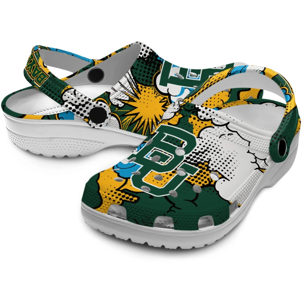 baylor bears cloud splash clogs high quality baylor bears cloud splash clogs high quality