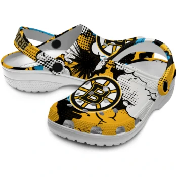 boston bruins cloud splash clogs high quality