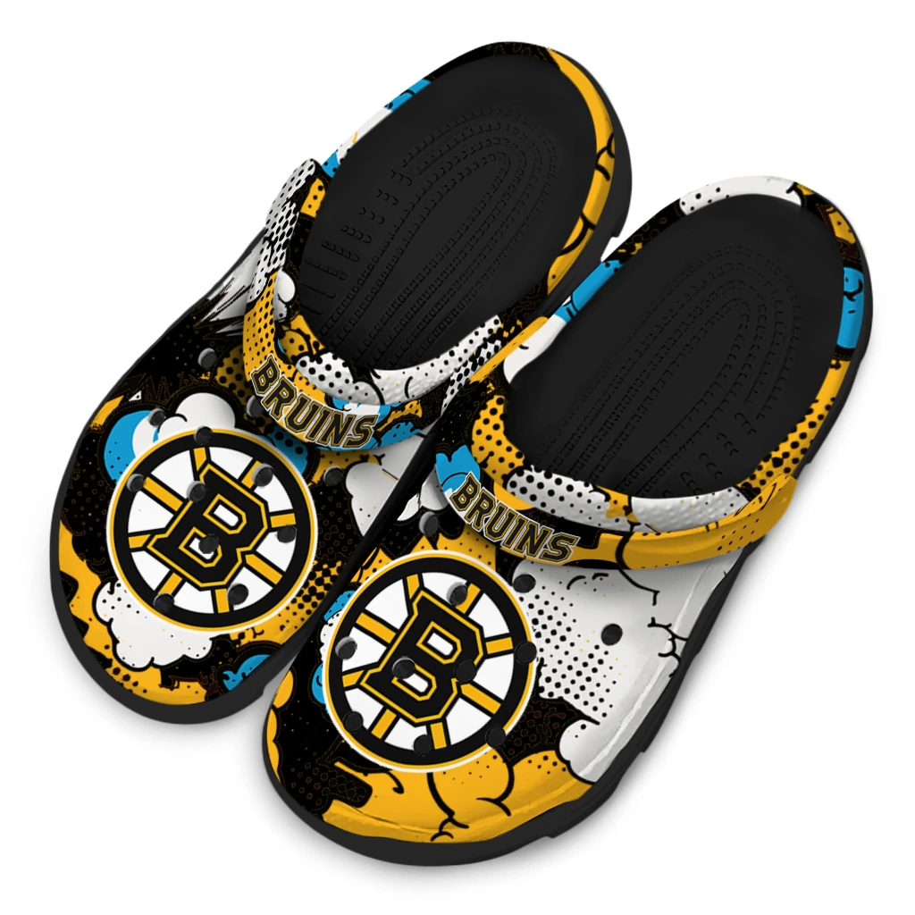 boston bruins cloud splash clogs latest model boston bruins cloud splash clogs latest model