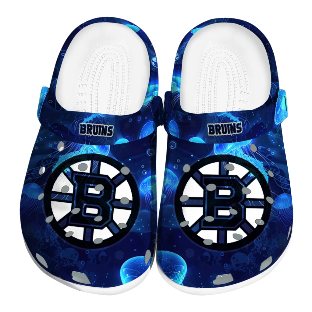 boston bruins jellyfish ocean clogs best selling boston bruins jellyfish ocean clogs best selling