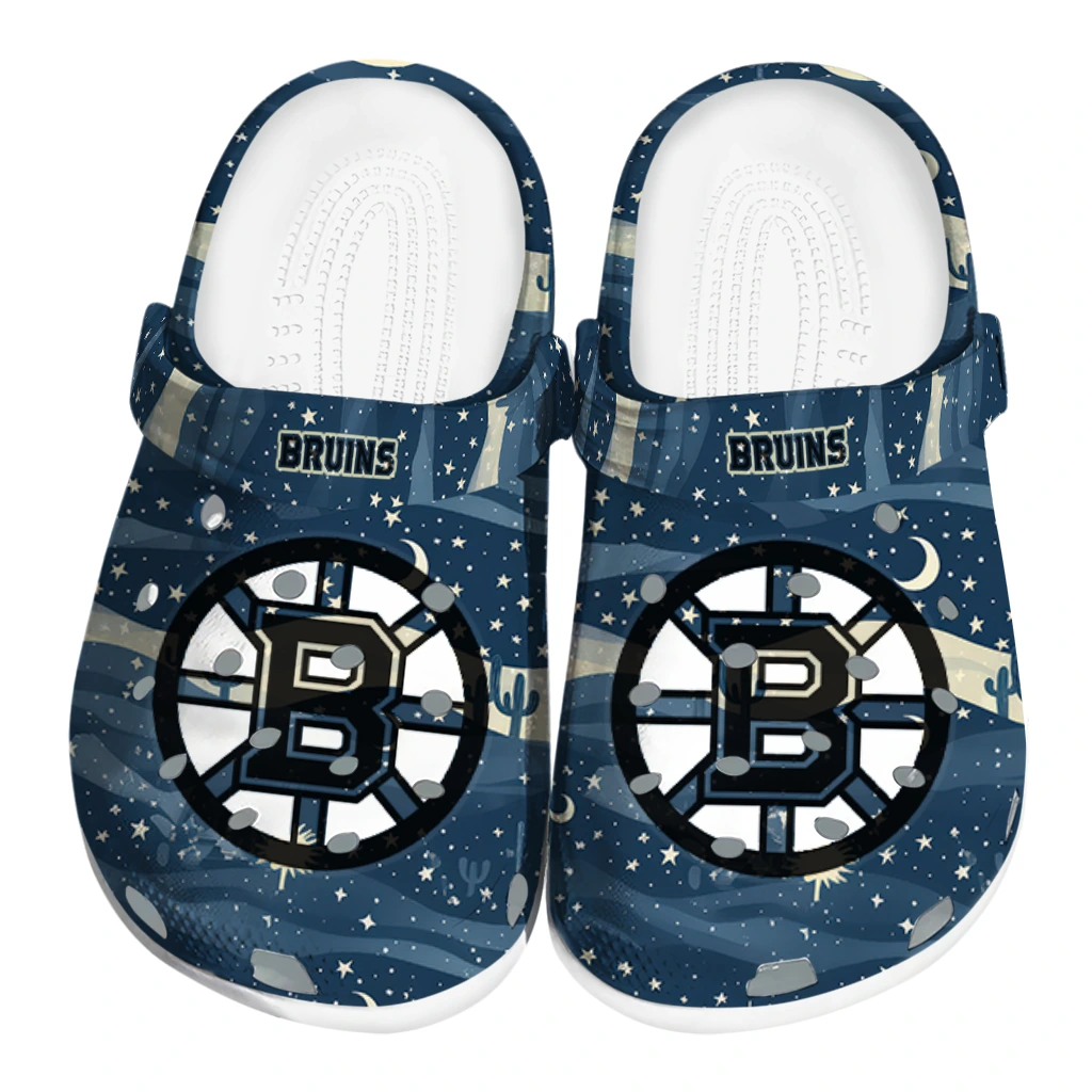 boston bruins night cactus clogs best selling boston bruins night cactus clogs best selling