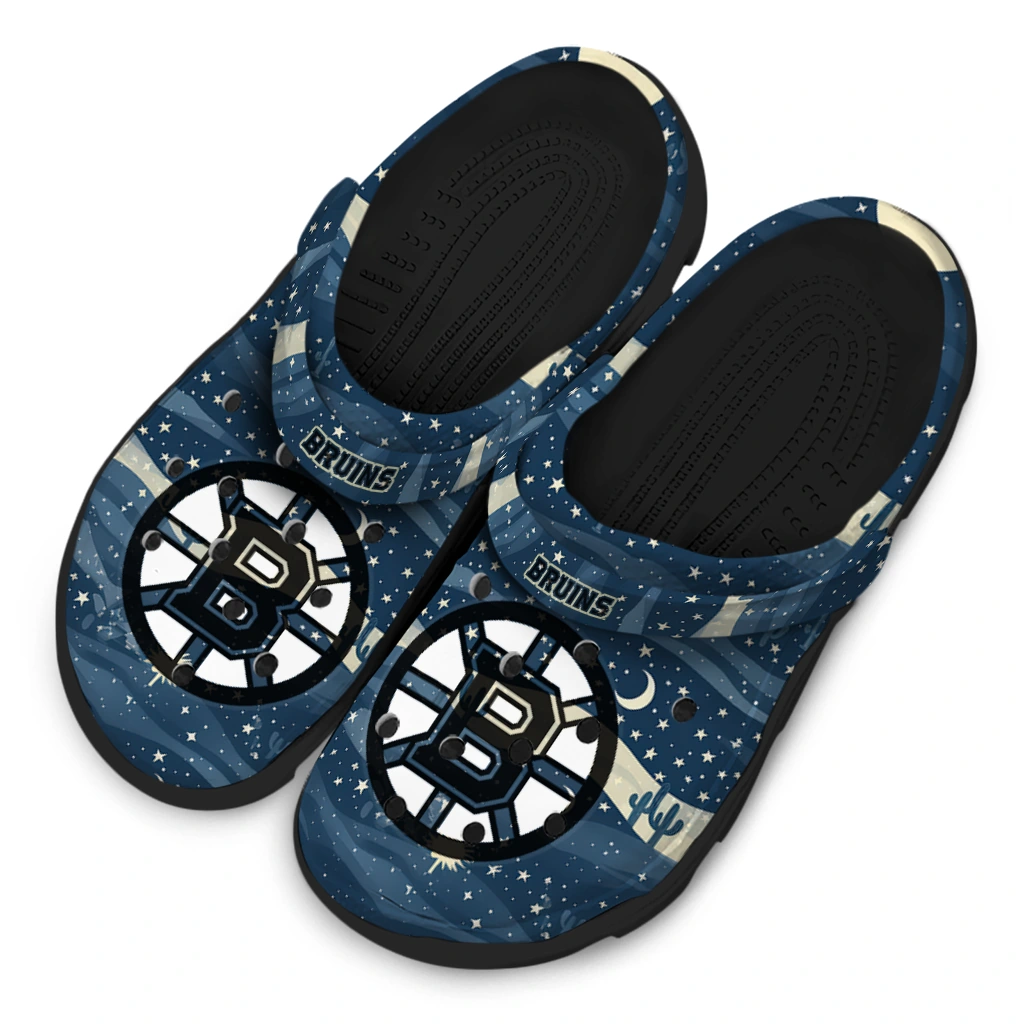 boston bruins night cactus clogs latest model boston bruins night cactus clogs latest model