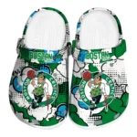 boston celtics cloud splash clogs best selling