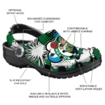 boston celtics cloud splash clogs best selling