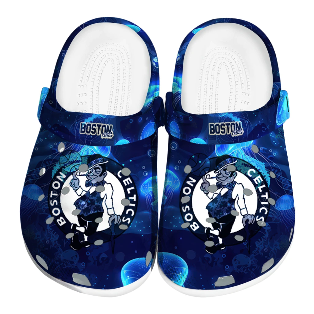 boston celtics jellyfish ocean clogs best selling boston celtics jellyfish ocean clogs best selling