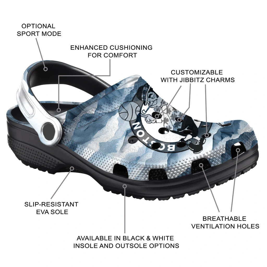 boston celtics mountain peaks clogs new arrival boston celtics mountain peaks clogs new arrival