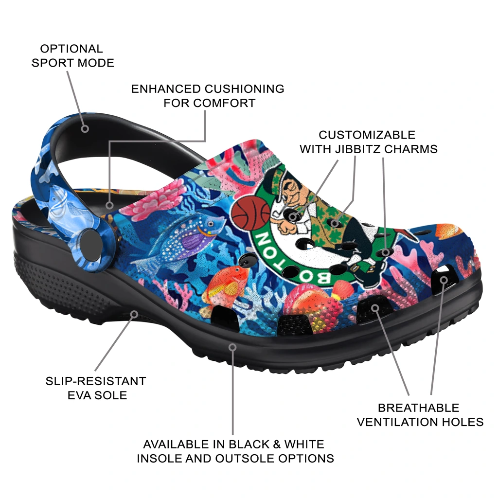 boston celtics ocean wonders clogs new arrival boston celtics ocean wonders clogs new arrival