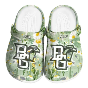 bowling green falcons daisy cluster clogs best selling