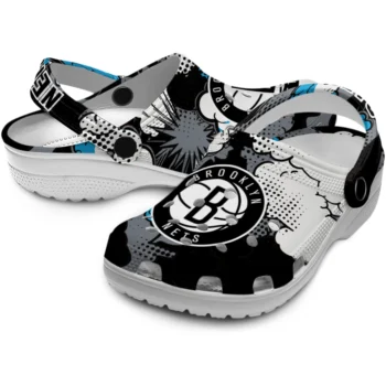 brooklyn nets cloud splash clogs high quality