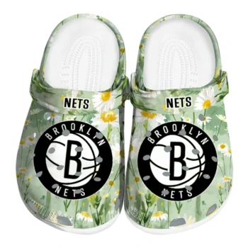 brooklyn nets daisy cluster clogs best selling