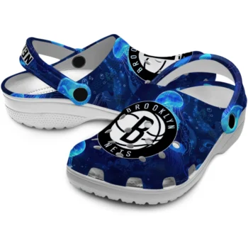 brooklyn nets jellyfish ocean clogs high quality