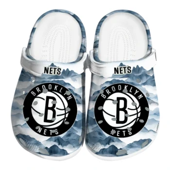 brooklyn nets mountain peaks clogs best selling