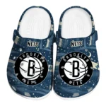 brooklyn nets night cactus clogs best selling