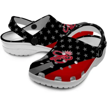 budweiser el monogram black red clogs high quality hey clogs
