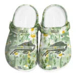 buffalo bills daisy cluster clogs best selling