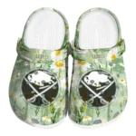 buffalo sabres daisy cluster clogs best selling