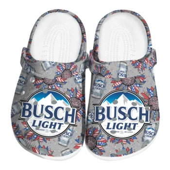 busch light busch burst gray blue clogs best selling hey clogs