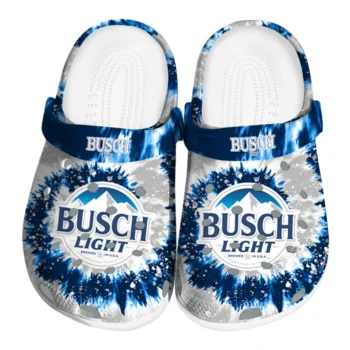 busch light busch waves blue white clogs best selling hey clogs