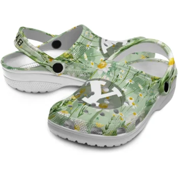 byu cougars daisy cluster clogs high quality