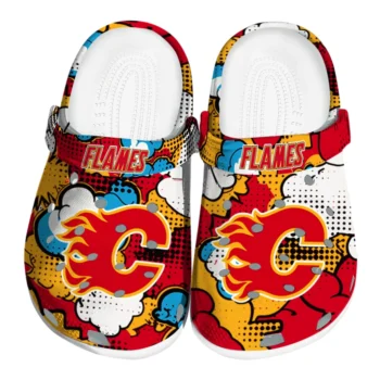 calgary flames cloud splash clogs best selling