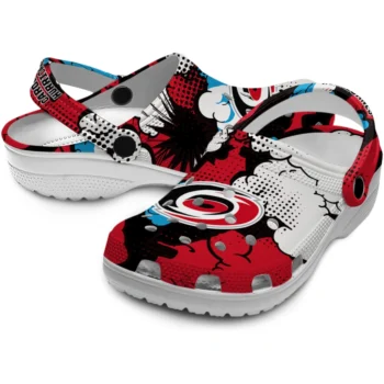 carolina hurricanes cloud splash clogs high quality