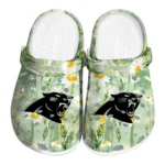 carolina panthers daisy cluster clogs best selling