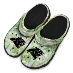 carolina panthers daisy cluster clogs best selling