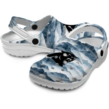 carolina panthers mountain peaks clogs high quality