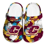 central michigan chippewas cloud splash clogs best selling