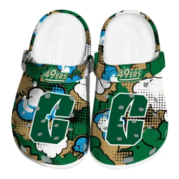 charlotte 49ers cloud splash clogs best selling
