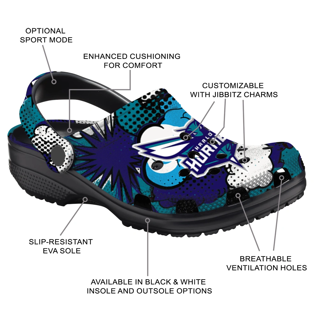 charlotte hornets cloud splash clogs new arrival charlotte hornets cloud splash clogs new arrival