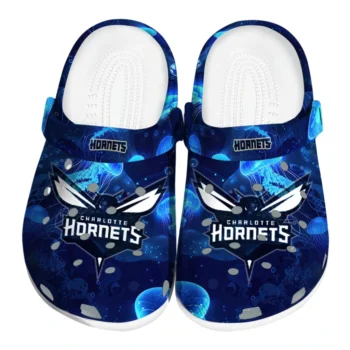 charlotte hornets jellyfish ocean clogs best selling