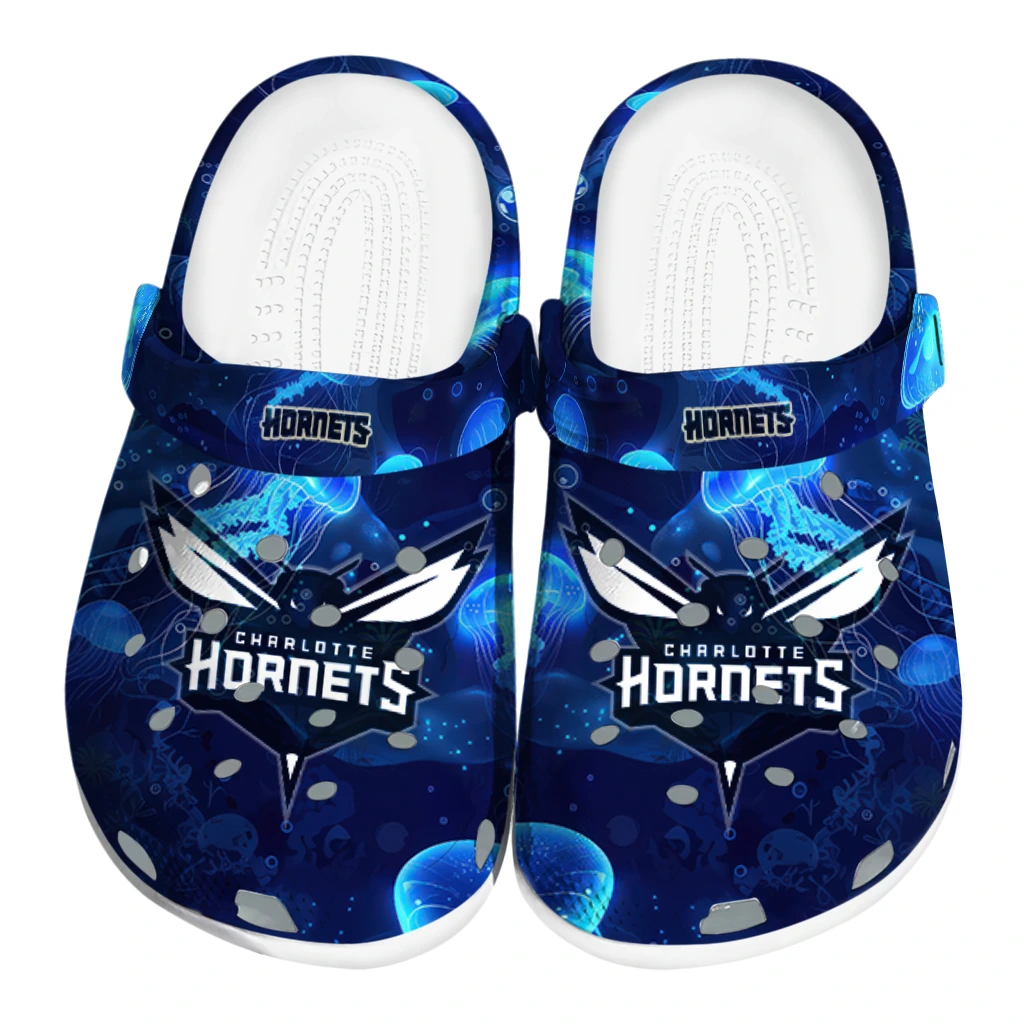 charlotte hornets jellyfish ocean clogs best selling charlotte hornets jellyfish ocean clogs best selling