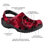 chicago blackhawks canyon layers clogs best selling