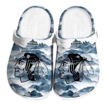 chicago blackhawks mountain peaks clogs best selling