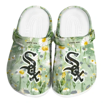 chicago white sox daisy cluster clogs best selling