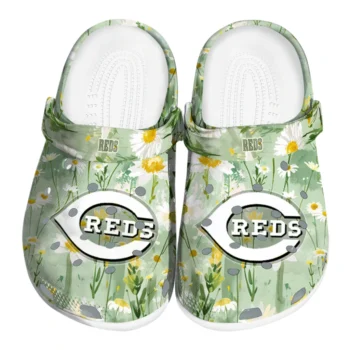 cincinnati reds daisy cluster clogs best selling