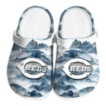 cincinnati reds mountain peaks clogs best selling
