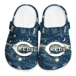 cincinnati reds night cactus clogs best selling