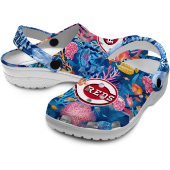 cincinnati reds ocean wonders clogs high quality