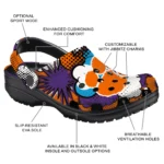 clemson tigers cloud splash clogs best selling