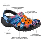 clemson tigers ocean wonders clogs best selling