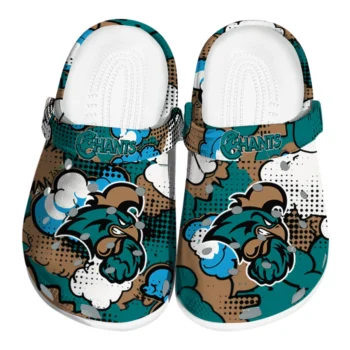 coastal carolina chanticleers cloud splash clogs best selling