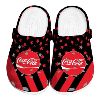 coca cola red stars red black clogs best selling hey clogs
