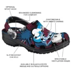 colorado avalanche cloud splash clogs best selling