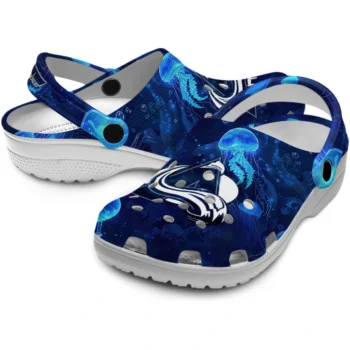 colorado avalanche jellyfish ocean clogs high quality
