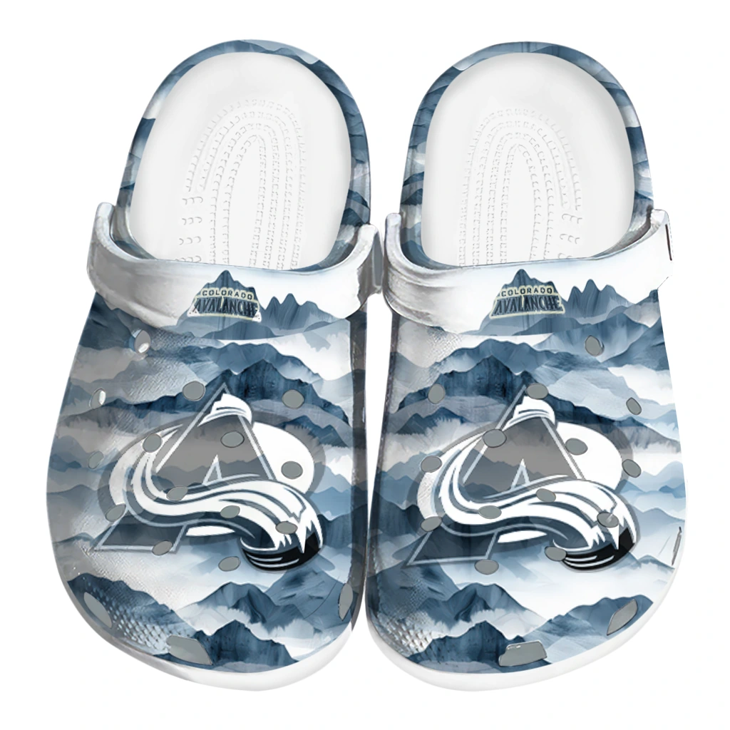 colorado avalanche mountain peaks clogs best selling colorado avalanche mountain peaks clogs best selling