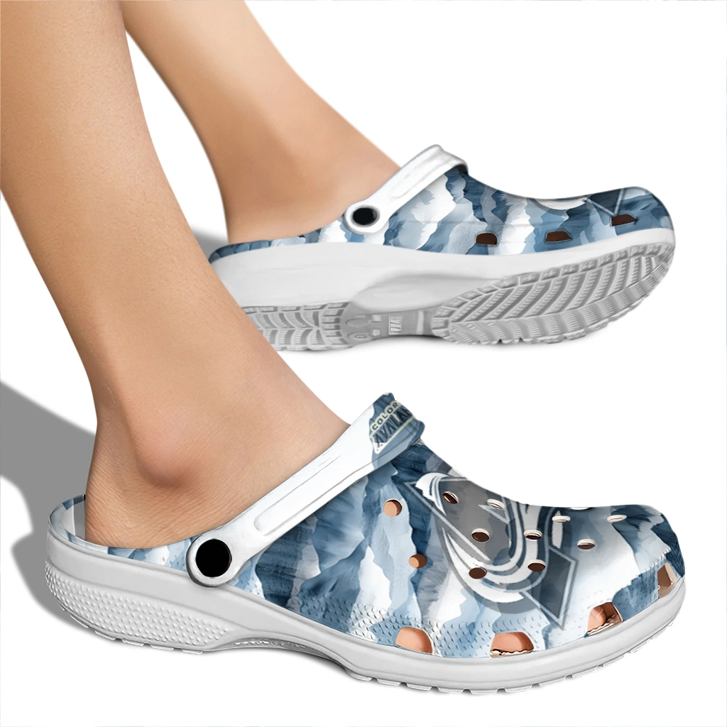 colorado avalanche mountain peaks clogs fashion forward colorado avalanche mountain peaks clogs fashion forward